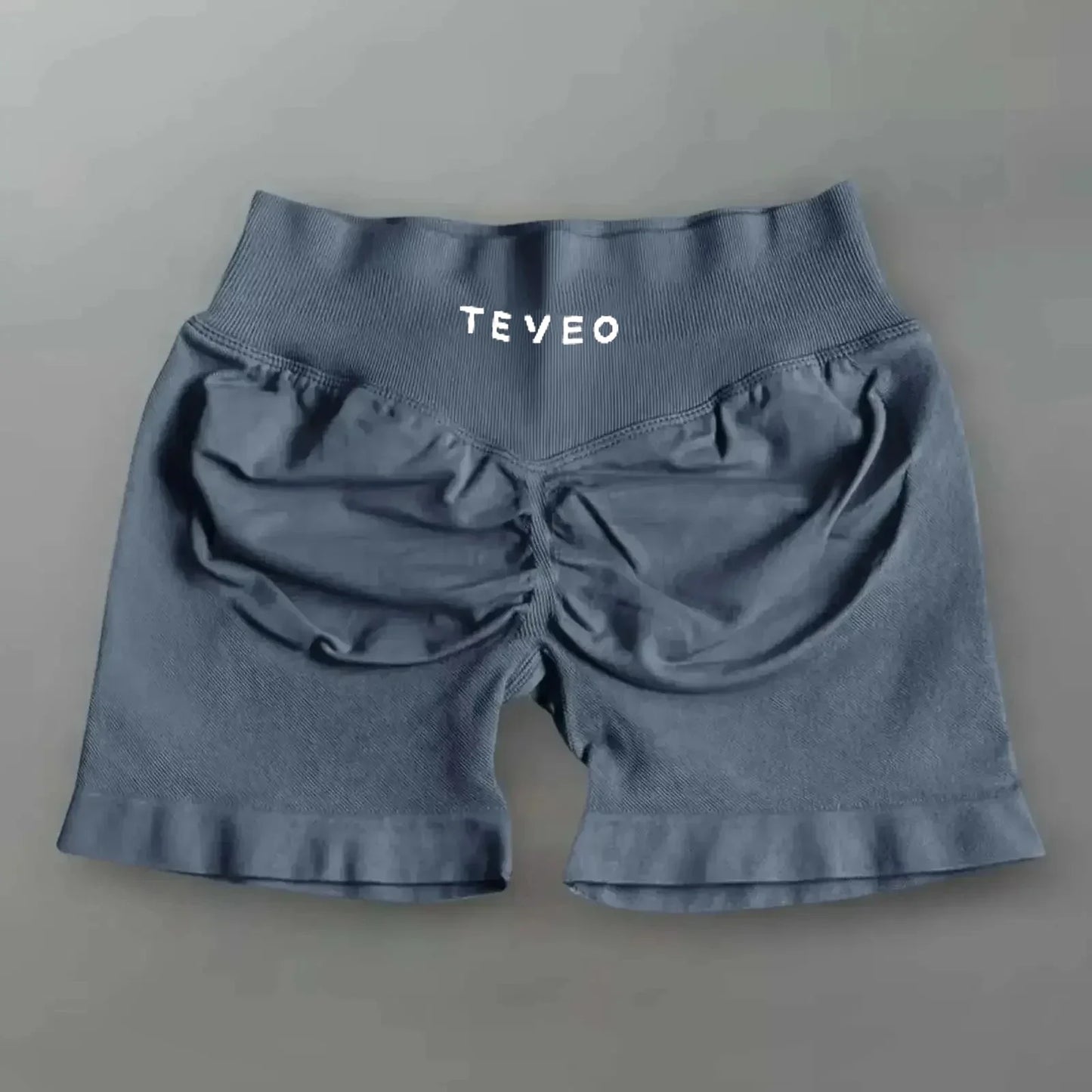 TEYEO Fashion Summer Women's Yoga Shorts Sports Running Breathable Comfortable High Waist Seamless Quick Drying Yoga Shorts