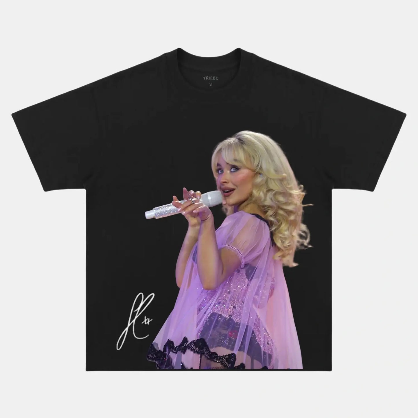 Sabrina Carpenter: Music Icon Tee V20 - www.Shopthatapp.com