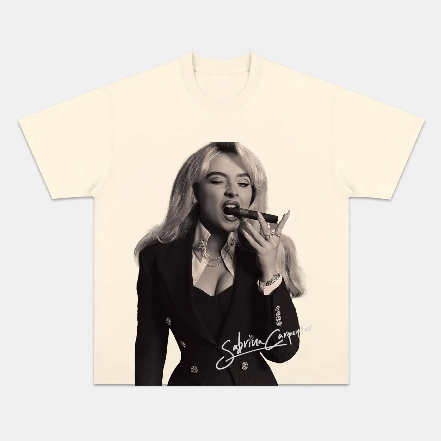Sabrina Carpenter: Music Icon Tee V12 - www.Shopthatapp.com