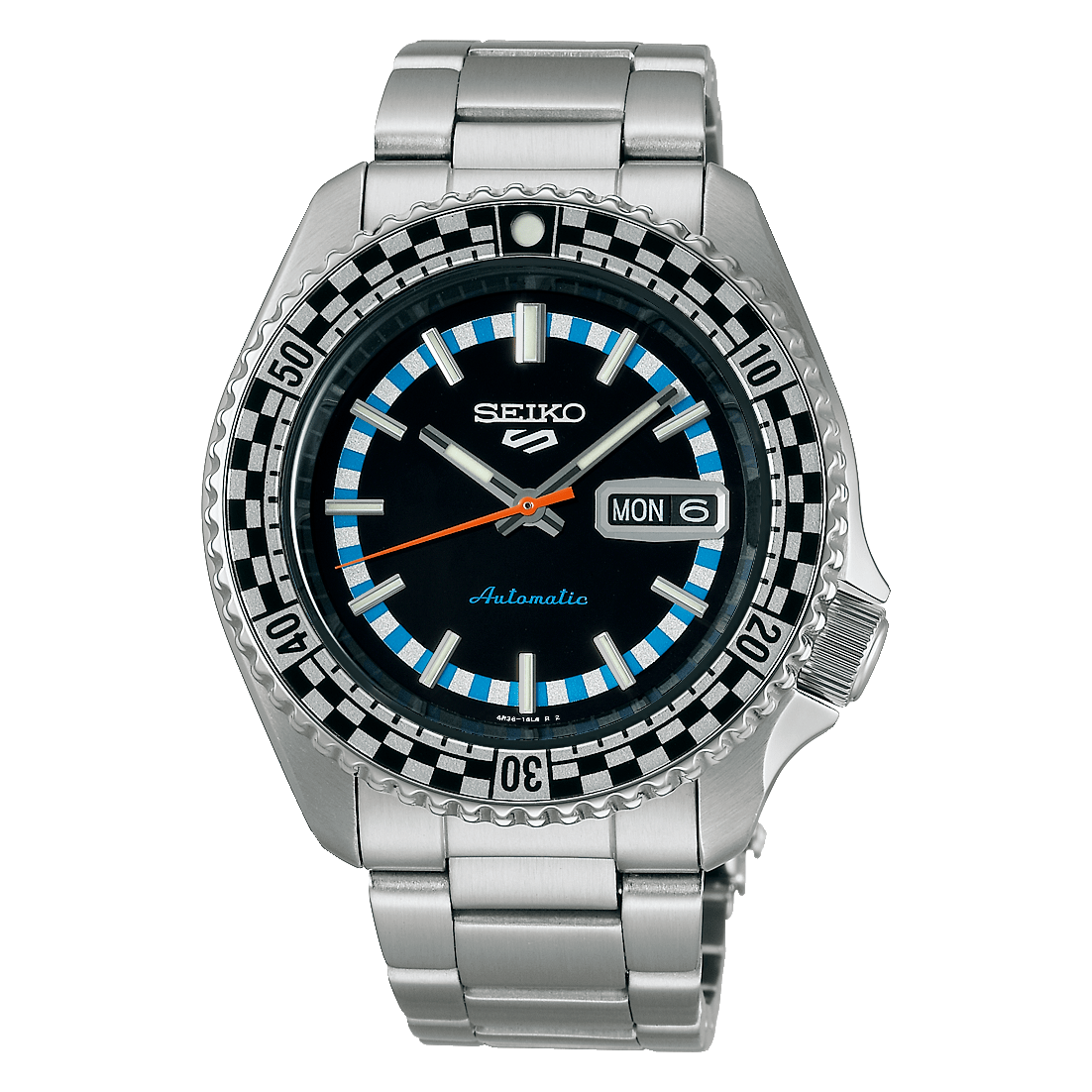 SEIKO 5 Sports Automatic Stainless Steel Black | SRPK67