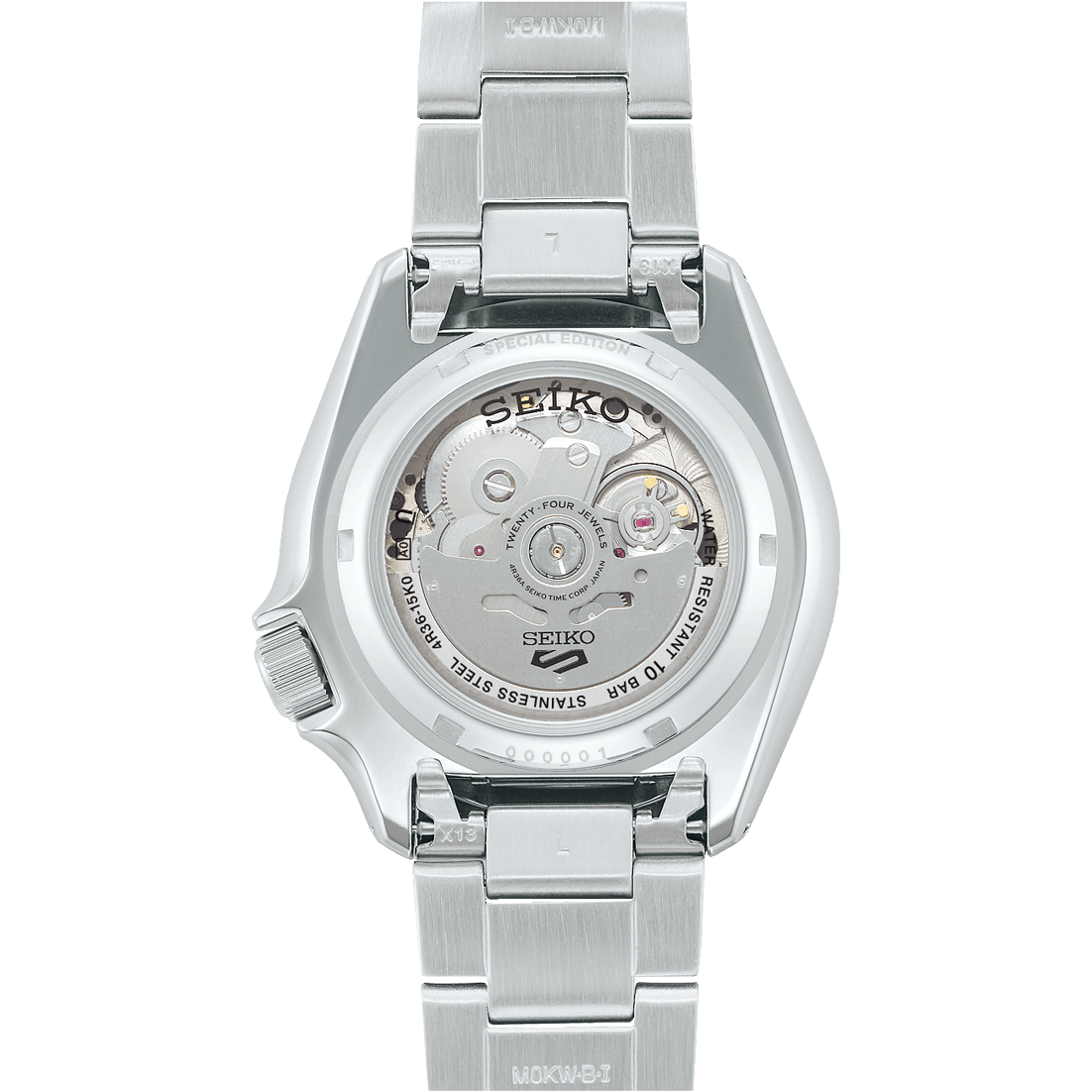 SEIKO 5 Sports Automatic Stainless Steel Black | SRPK67