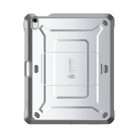 iPad Air 13 Inch (2024) & (2025) Unicorn Beetle Pro Rugged Case-White - www.Shopthatapp.com
