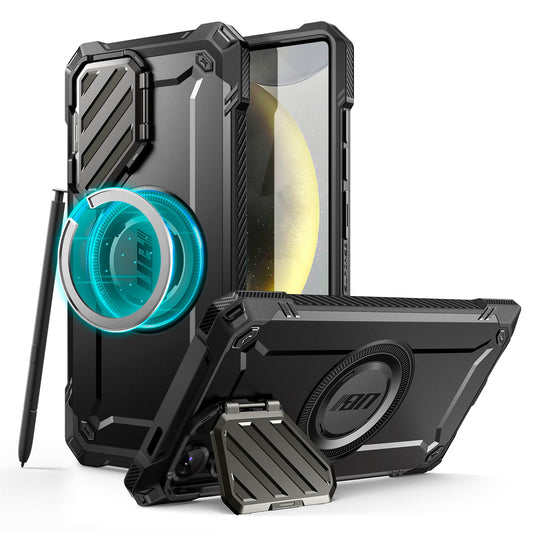 Galaxy S25 Ultra Unicorn Beetle MAG XT Bumper Case -Black - www.Shopthatapp.com