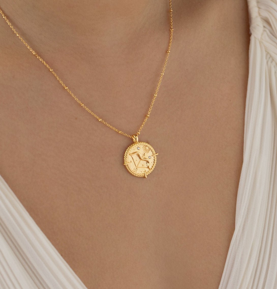Sagittarius Necklace - www.Shopthatapp.com