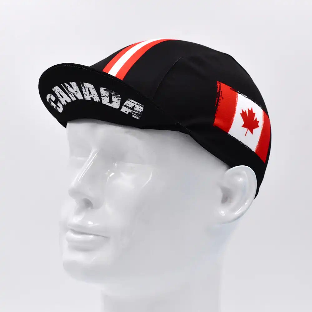 Classic Canada National Flag Pro Team Cycling Cap Riding Outdoor Sports MTB Bicycle Hat - www.Shopthatapp.com