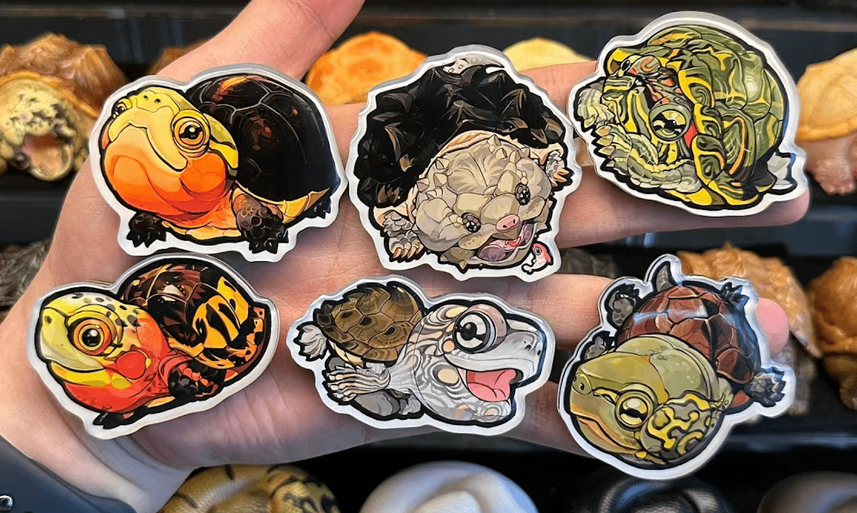 Magnetischer Lufterfrischer für Reptilien