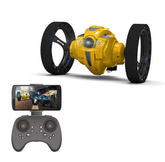 WiFi RC Bounce Car with HD Camera - 2.4GHz Jumping Sumo | KidsToyLover - www.Shopthatapp.com
