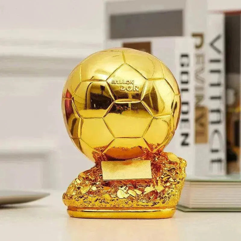 Soccer Player Award Soccer Golden Ball Trophy Model Customize - www.Shopthatapp.com