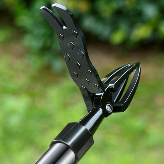 Stainless Steel Standing Weeding Uproot Gardening Tool - www.Shopthatapp.com #