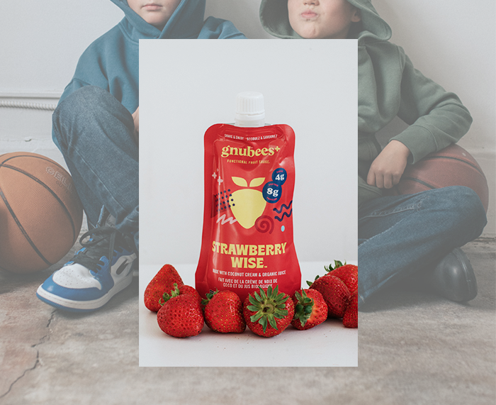 Strawberry Wise - 12 pouches per case-Food and beverage-www.Shopthatapp.com-GnuSante.Creations