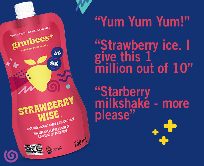 Strawberry Wise - 12 pouches per case-Food and beverage-www.Shopthatapp.com-GnuSante.Creations