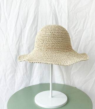 Summer Vacation Beach Outdoor foldable Large Brim Bucket Sun Hat for Women - www.Shopthatapp.com #