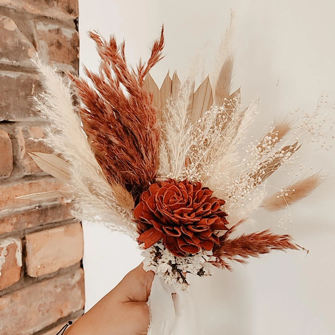 Sun Palm Bouquet - Fall Collection-Home decor-www.Shopthatapp.com-Plantita & Co. Bloom Bar & Studio