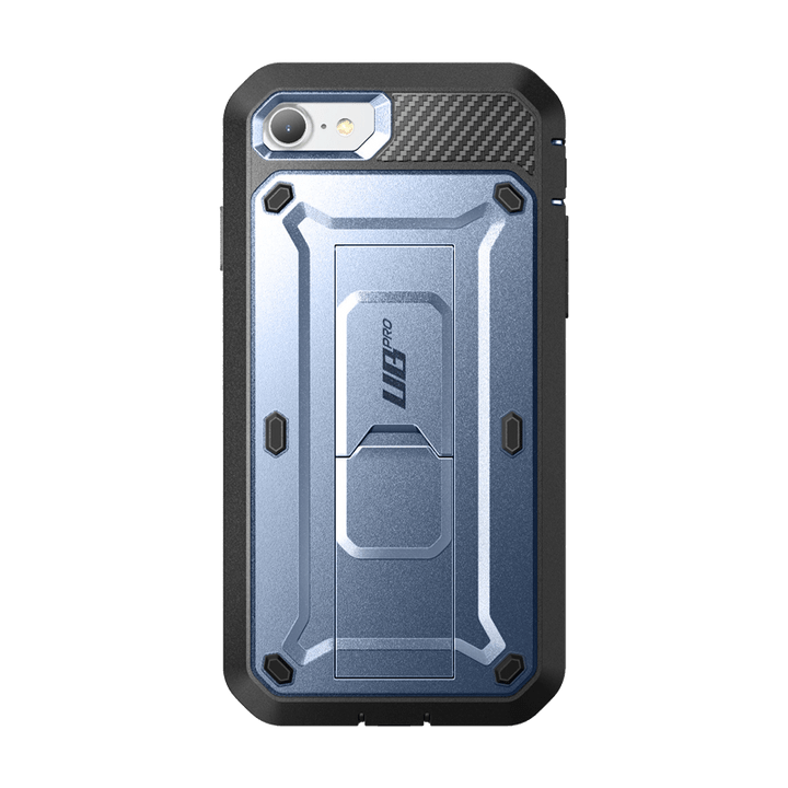 SUPCASE UBPro Case for iPhone 7 (2016), iPhone 8 (2017), and iPhone SE (2020 & 2022) Metallic Blue - www.Shopthatapp.com