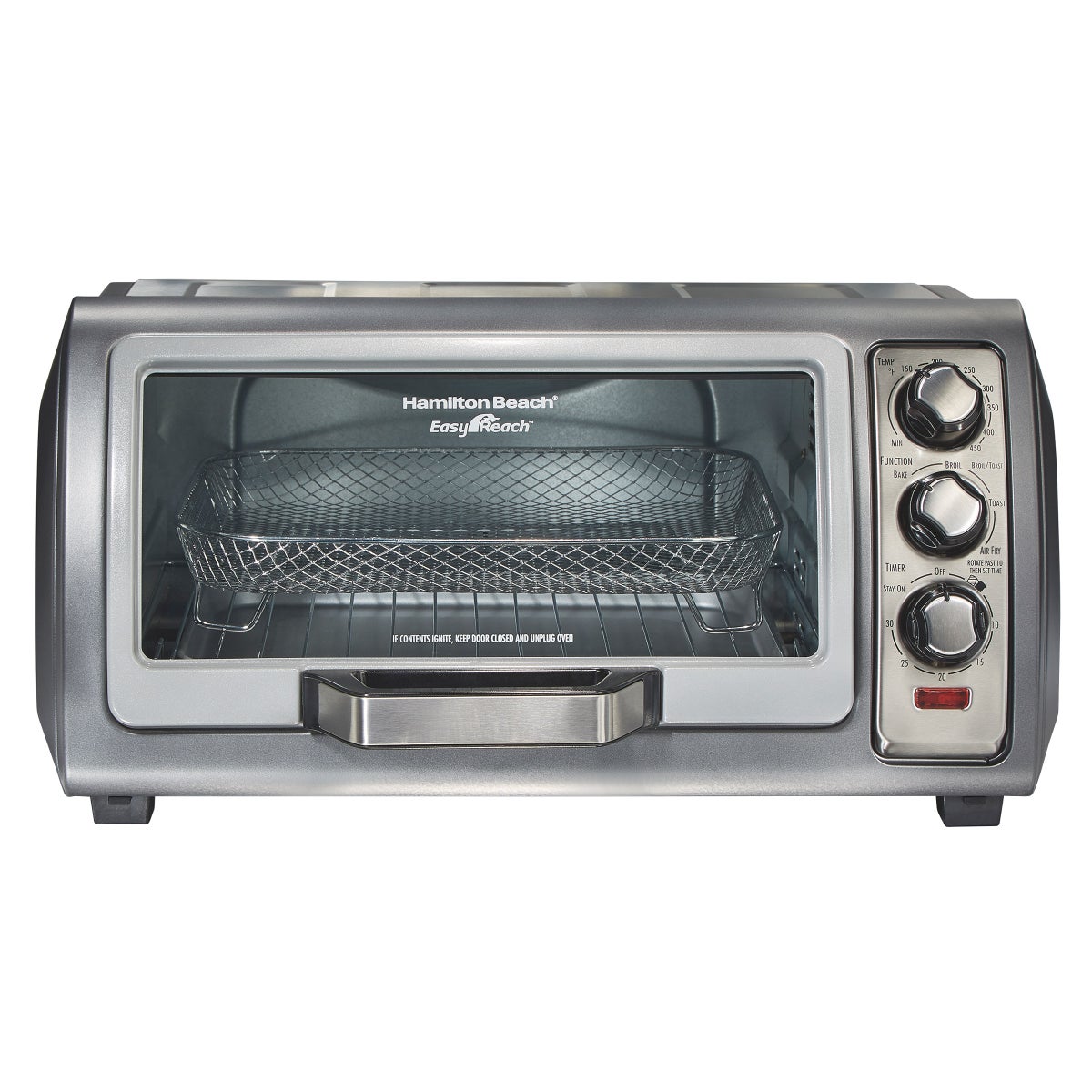 Sure-Crisp Air Fryer Toaster Oven with Easy Reach Door - Www.Shopthatapp.com