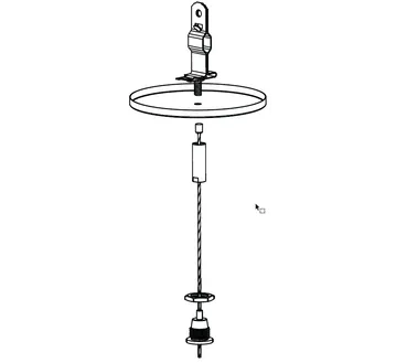Suspended Fixtures - Adjustable Cable Support Clips - www.Shopthatapp.com