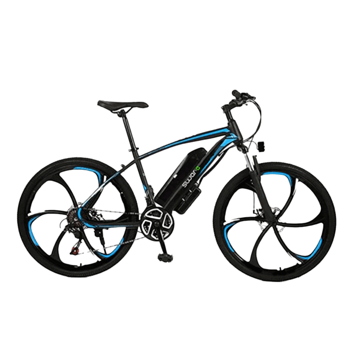 Swar-E Bike 2024 - Blue & Black (SB26-350)-Outdoor Sporting goods camping-www.Shopthatapp.com-Swar-e