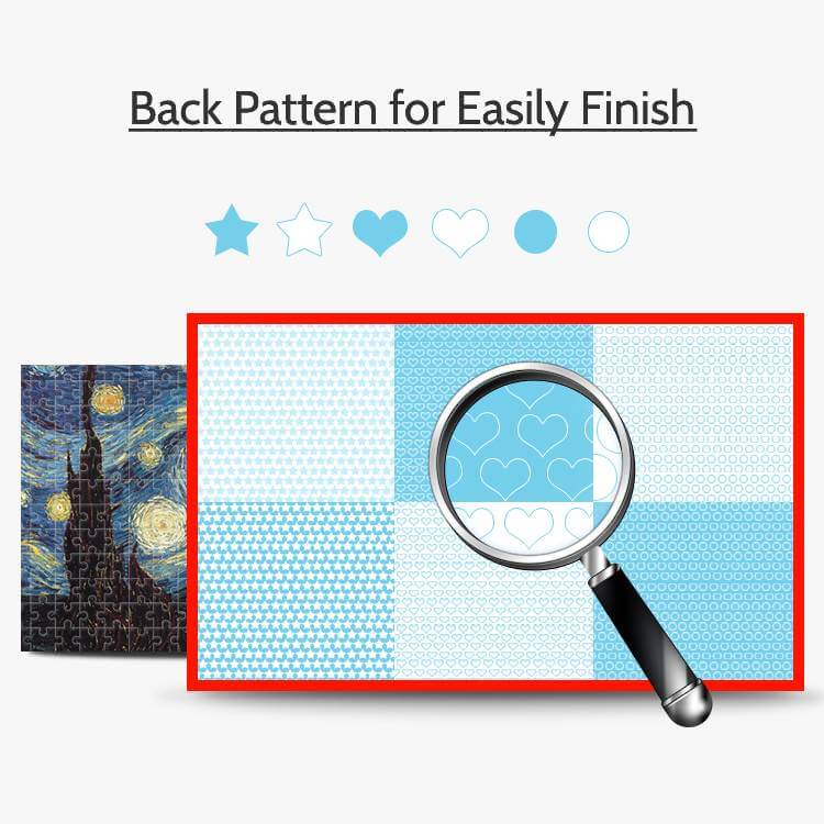 Puzzle 1000 pièces « Train sous les étoiles » – Idéal pour s'amuser en famille | KidsToyLover