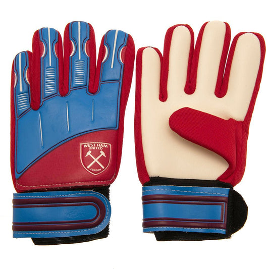 West Ham United FC Goalkeeper Gloves Yths DT - www.Shopthatapp.com