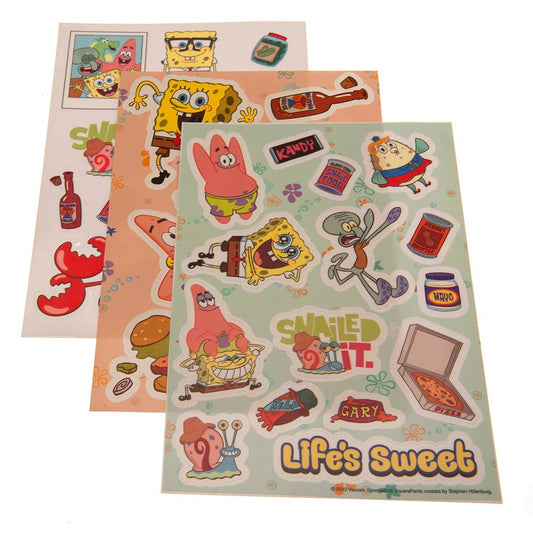 SpongeBob SquarePants Tech Stickers - www.Shopthatapp.com