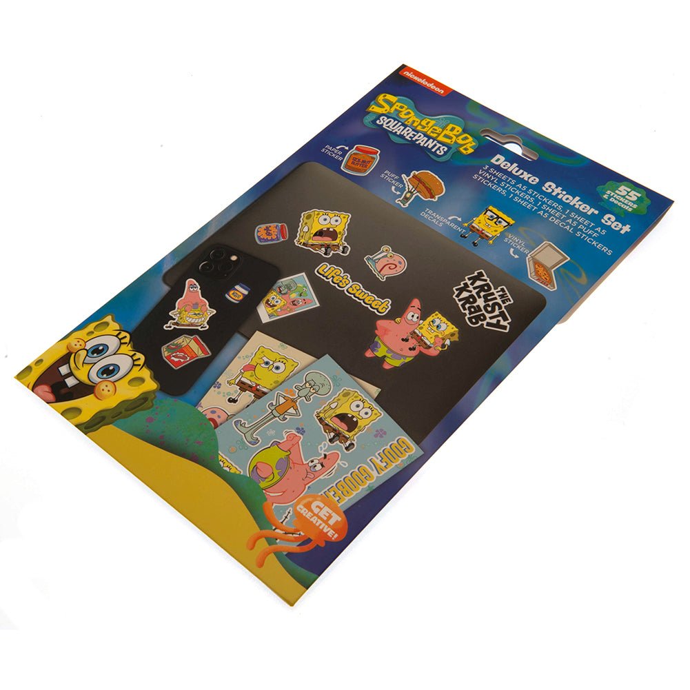 SpongeBob SquarePants Tech Stickers - www.Shopthatapp.com