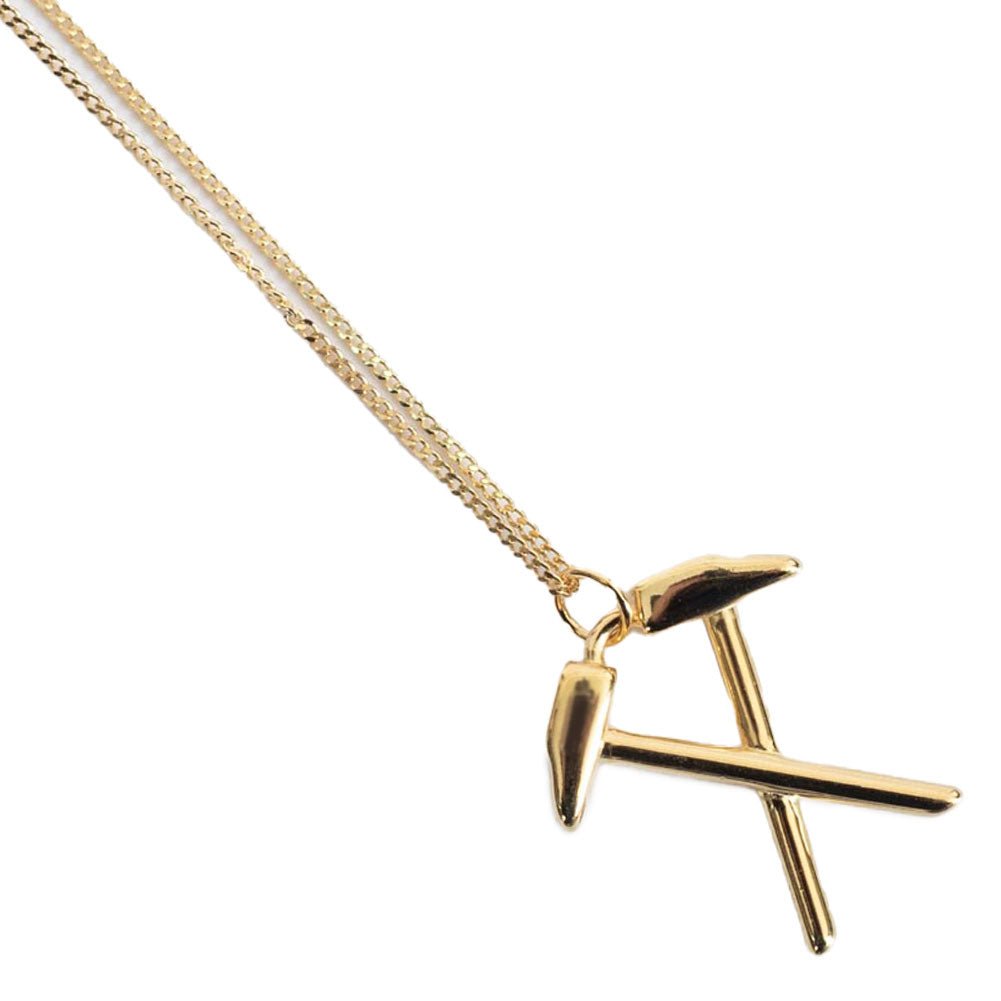 West Ham United FC 18ct Gold Plated on Silver Pendant & Chain - www.Shopthatapp.com