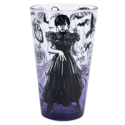 Wednesday Large Glass - www.Shopthatapp.com