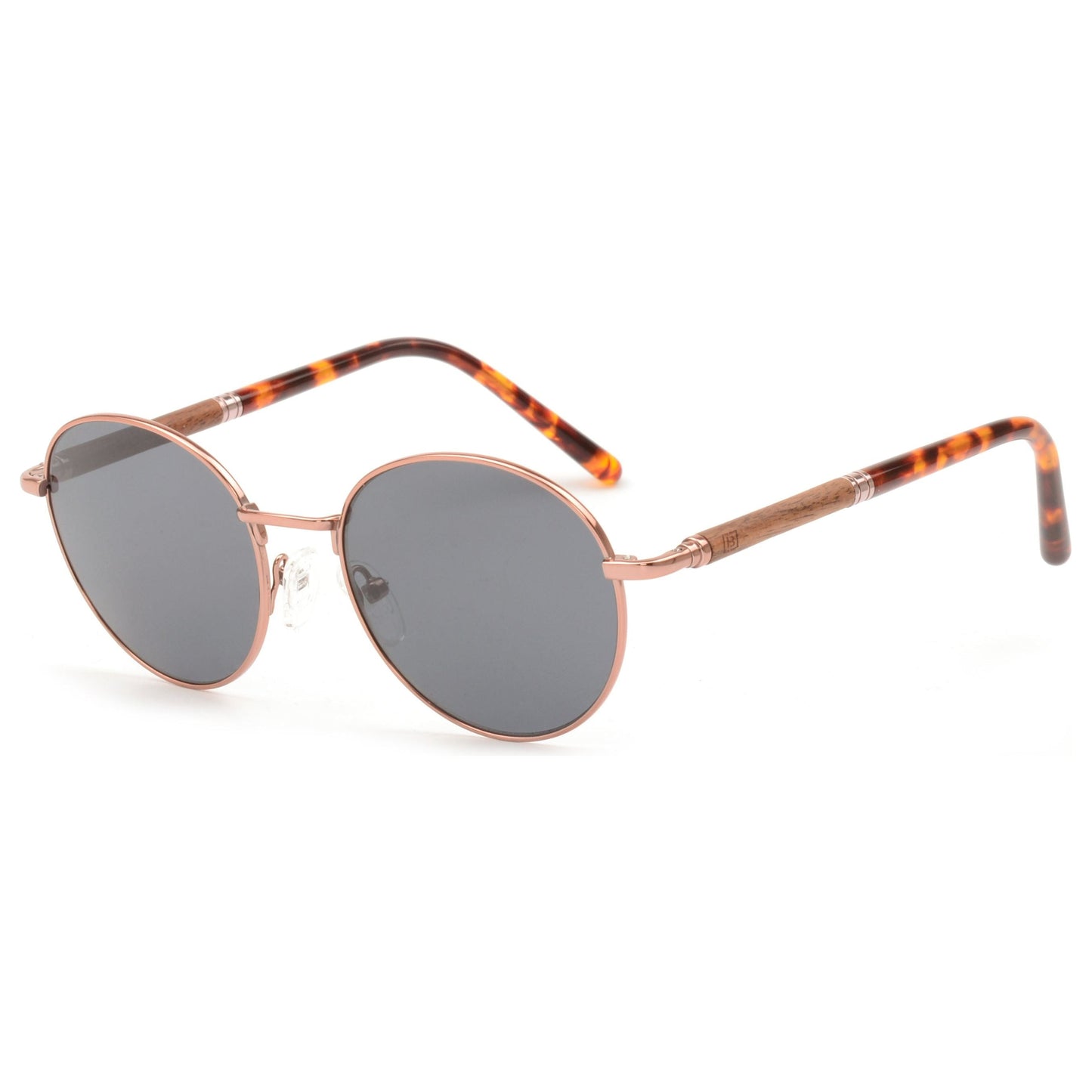 Jet - Titanium & Wood Sunglasses - www.Shopthatapp.com