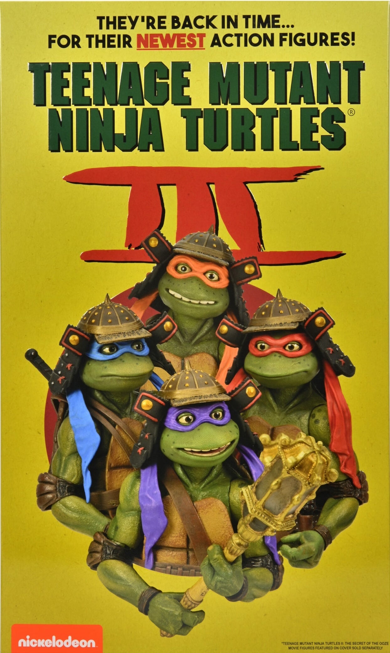 Teenage Mutant Ninja Turtles 3 - Action Figures - Samurai Turtles 4 Pack - www.Shopthatapp.com #