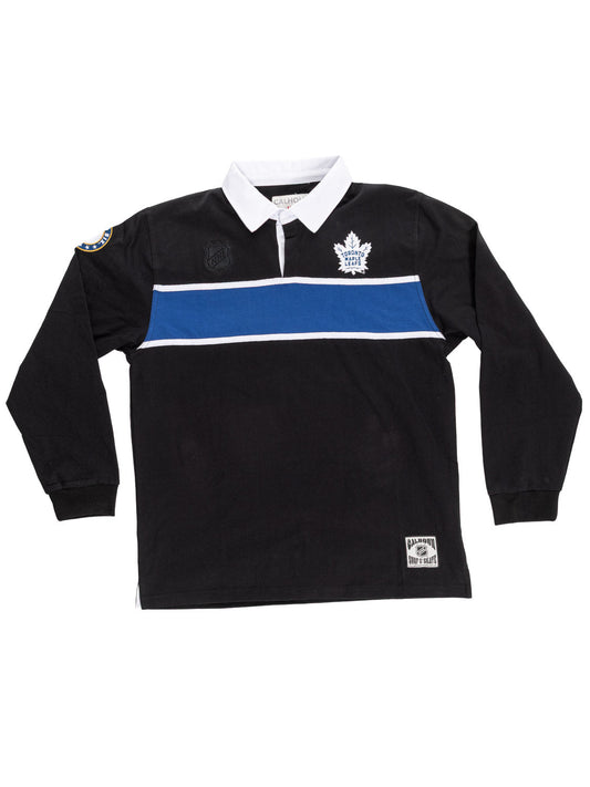Toronto Maple Leafs Rugby Shirt Blackout Edition - www.Shopthatapp.com