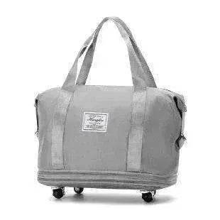 Travel Bag: Double-Layer Dry/Wet Separation - www.Shopthatapp.com