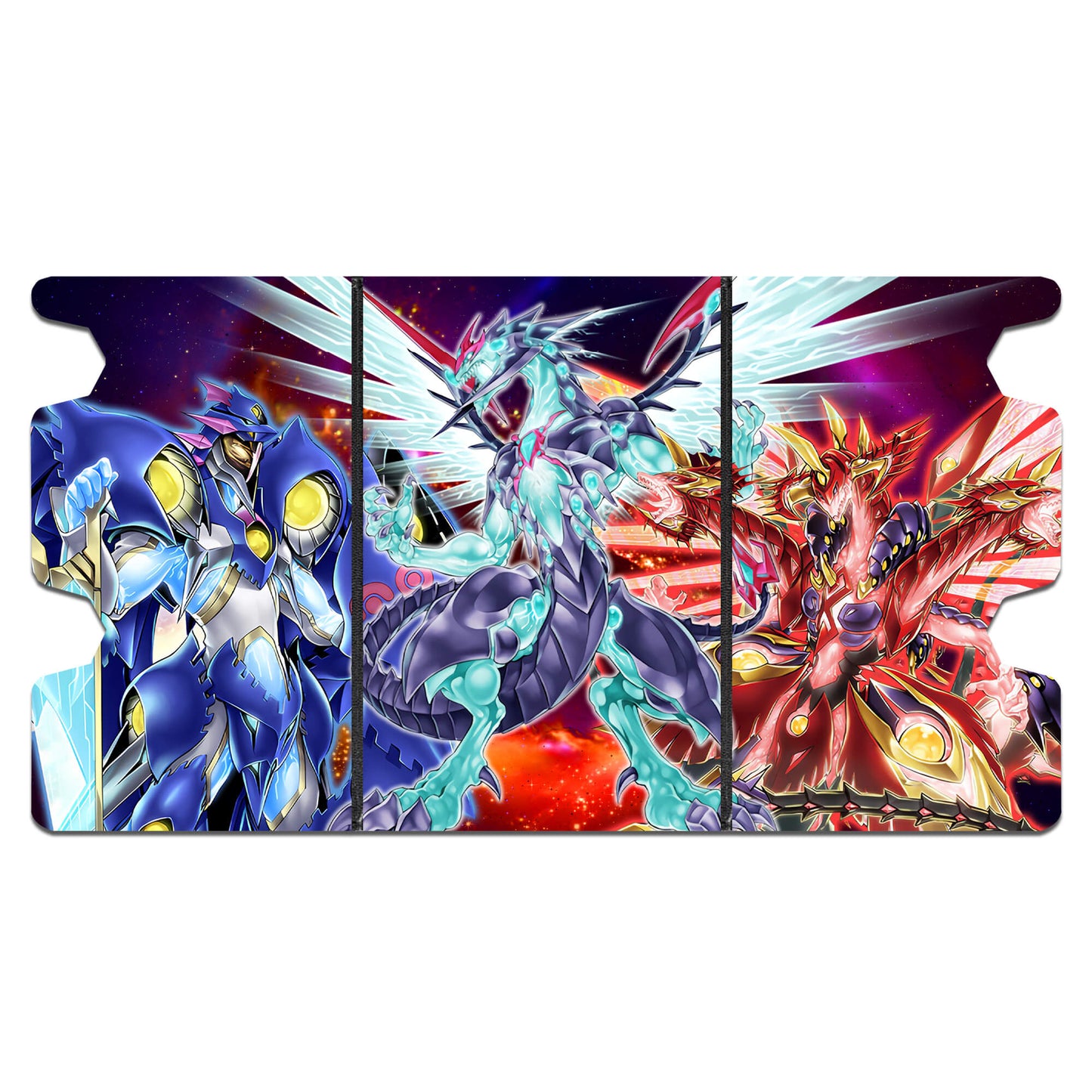 Dreifacher Galaxieaugen-Drache – Mach 3 Deckbox