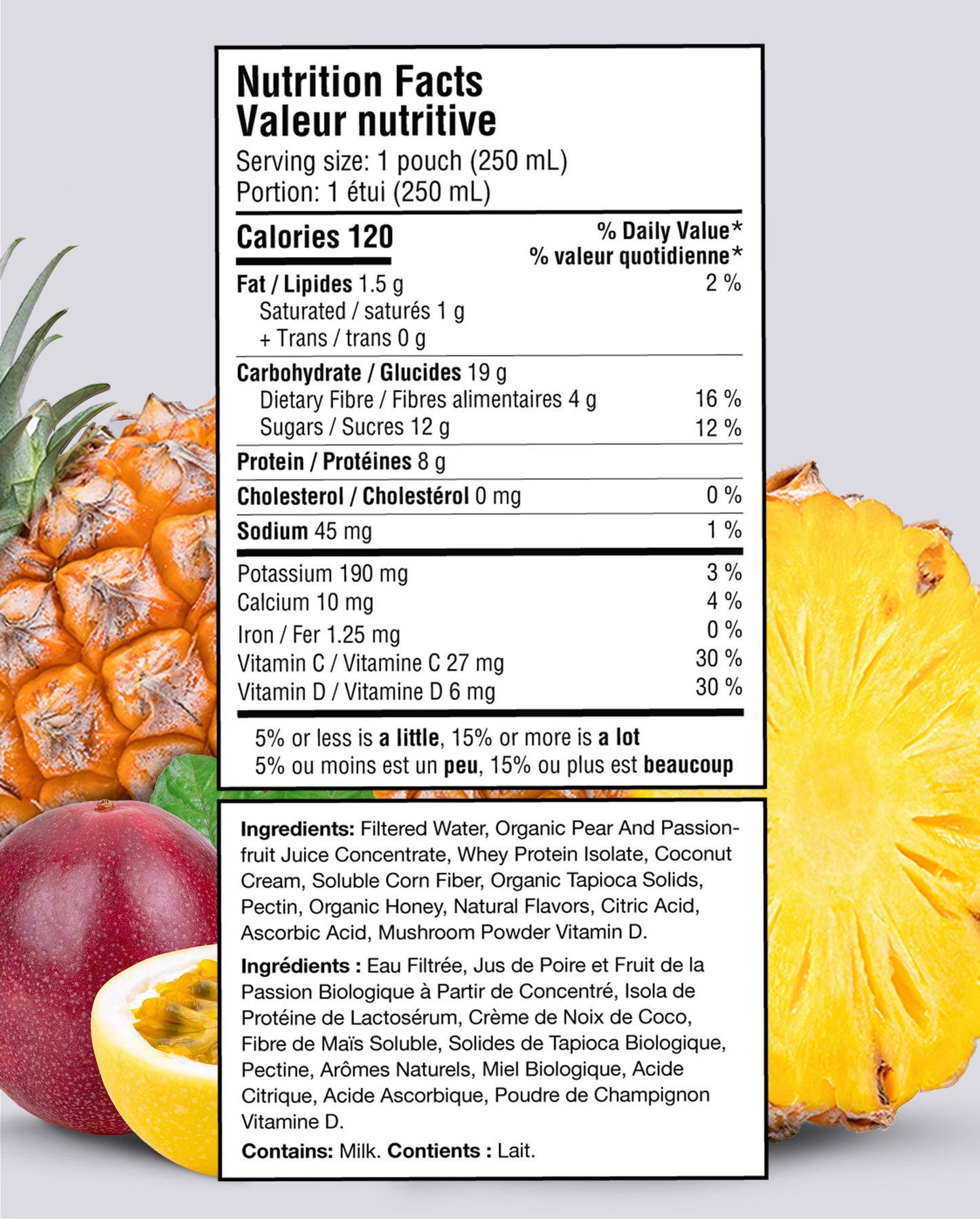 Tropical Unstoppable - 12 pouches per case-Food and beverage-www.Shopthatapp.com-GnuSante.Creations