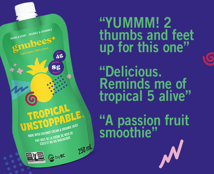 Tropical Unstoppable - 12 pouches per case-Food and beverage-www.Shopthatapp.com-GnuSante.Creations