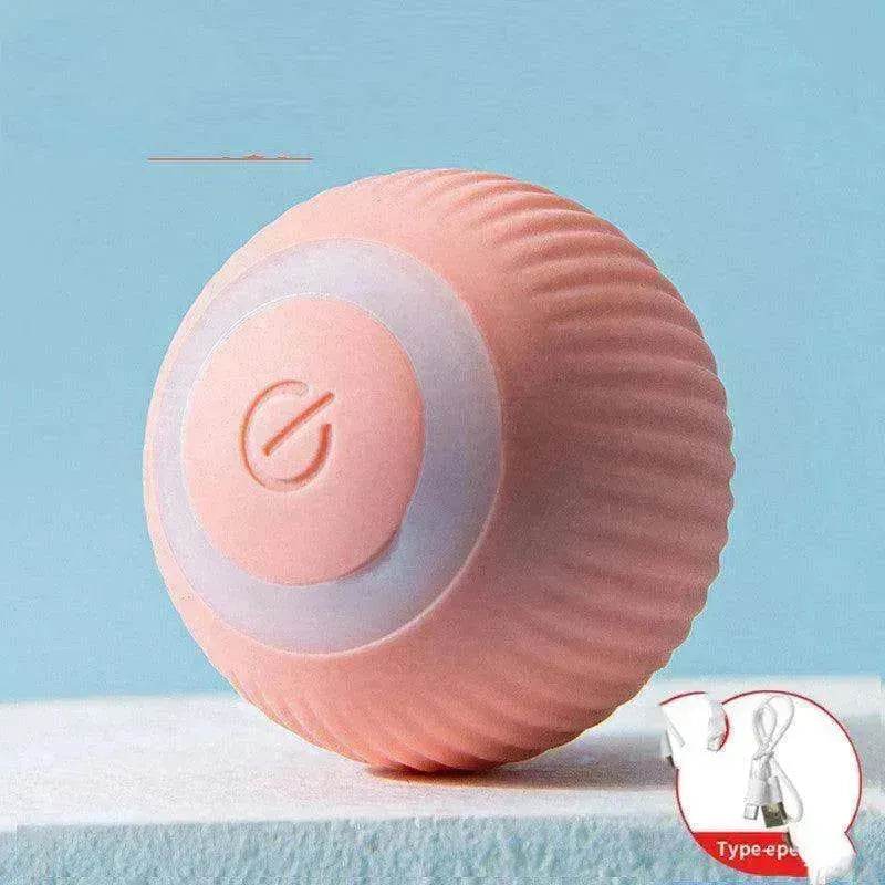 USB Rechargeable Electric Rolling Gravity Ball Toy for kittens - www.Shopthatapp.com