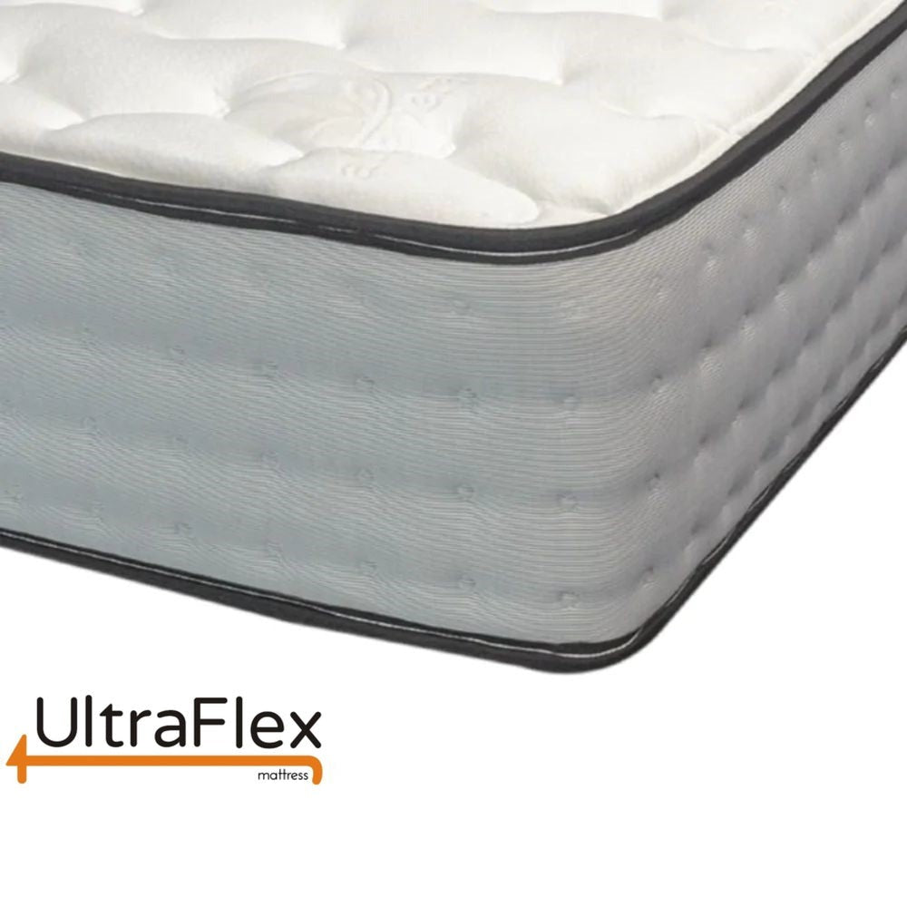 UltraFlex GLORY 10" Orthopedic Pocket Coil Foam Encased, Eco-friendly Hybrid Mattress with Waterproof Mattress Protector (Made in Canada) - www.Shopthatapp.com