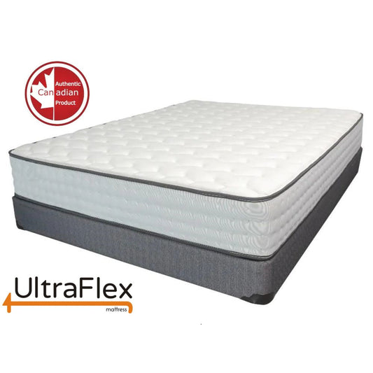 UltraFlex GLORY 10" Orthopedic Pocket Coil Foam Encased, Eco-friendly Hybrid Mattress with Waterproof Mattress Protector (Made in Canada) - www.Shopthatapp.com