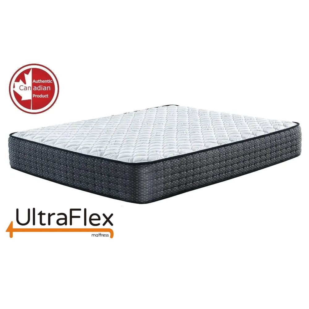 UltraFlex HARMONY Orthopedic, Coiled Innerspring Comfort layer Foam Encased, Eco-friendly Hybrid Mattress (Made in Canada) - www.Shopthatapp.com