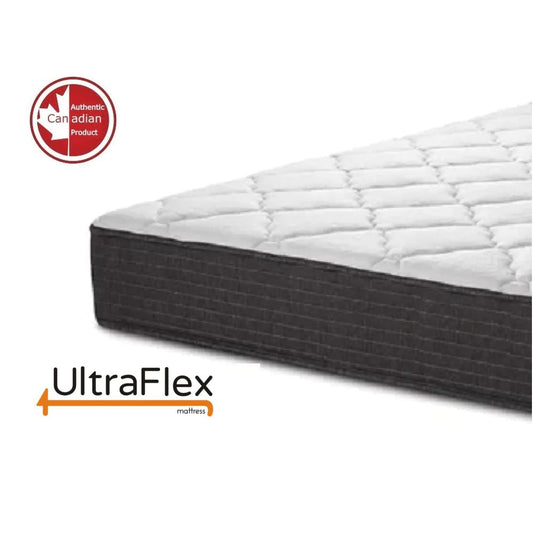 UltraFlex INSPIRE Orthopedic Luxury Gel Memory Foam, Optimal Comfort, Breathable, Eco-friendly Mattress with Waterproof Mattress Protector (Made in Canada) - www.Shopthatapp.com