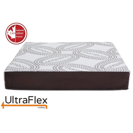 UltraFlex SERENITY Orthopedic, Premium Smart Gel Infused Memory Foam, Eco-friendly Mattress with Waterproof Mattress Protector (Made in Canada) - www.Shopthatapp.com