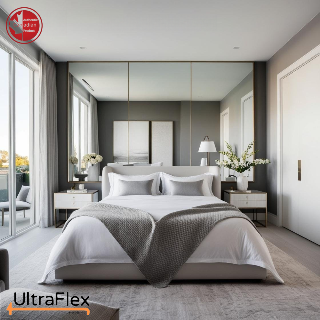 UltraFlex LUSH 12" Orthopedic Eurotop Pocket Coil Premium Foam Encased, Eco-friendly Hybrid Mattress (Made in Canada) - www.Shopthatapp.com