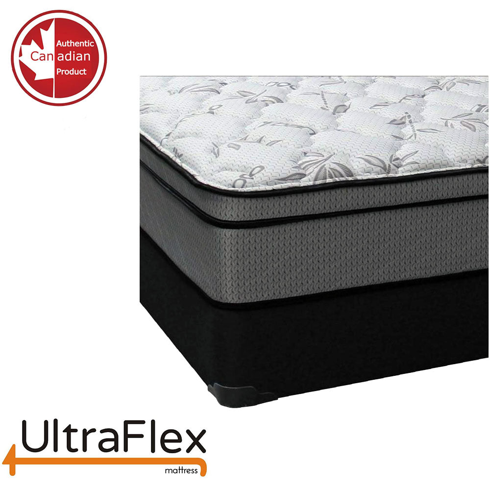 UltraFlex DYNASTY- Firm Orthopedic Spinal Care, Posture Support, Pressure Relief & Cooler Sleep, Natural Heavy-Duty and High-Density Foam, Eco-Friendly Mattress (Made in Canada) - www.Shopthatapp.com