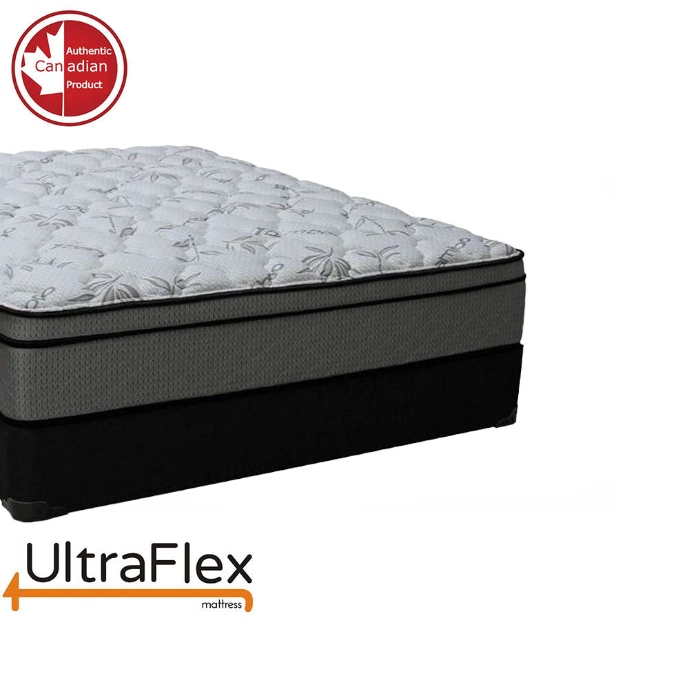 UltraFlex DYNASTY- Firm Orthopedic Spinal Care, Posture Support, Pressure Relief & Cooler Sleep, Natural Heavy-Duty and High-Density Foam, Eco-Friendly Mattress (Made in Canada) - www.Shopthatapp.com