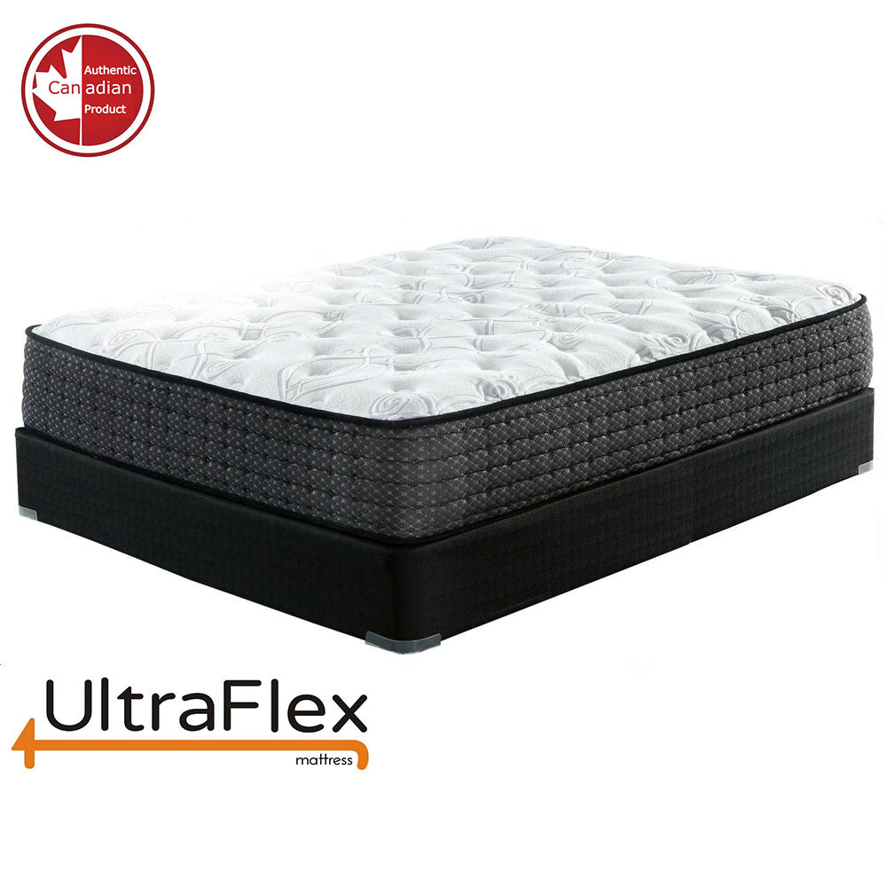 UltraFlex IMPERIAL- Hybrid Orthopedic Heavy Duty Pocket HDCoil Spring, Pressure Relieving for Multi Posture Support, Comfort Foam Encased Mattress (Made in Canada) With Waterproof Mattress Protector - www.Shopthatapp.com