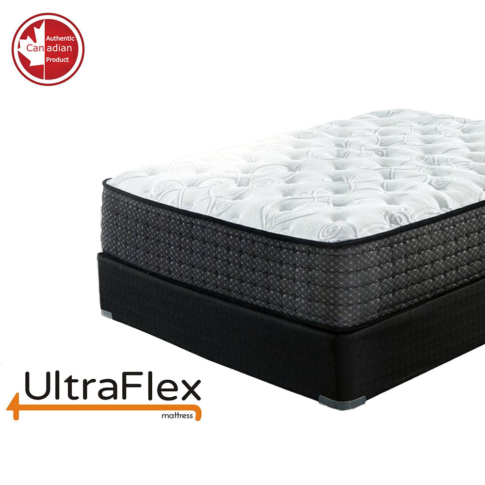 UltraFlex IMPERIAL- Hybrid Orthopedic Heavy Duty Pocket HDCoil Spring, Pressure Relieving for Multi Posture Support, Comfort Foam Encased Mattress (Made in Canada) With Waterproof Mattress Protector - www.Shopthatapp.com