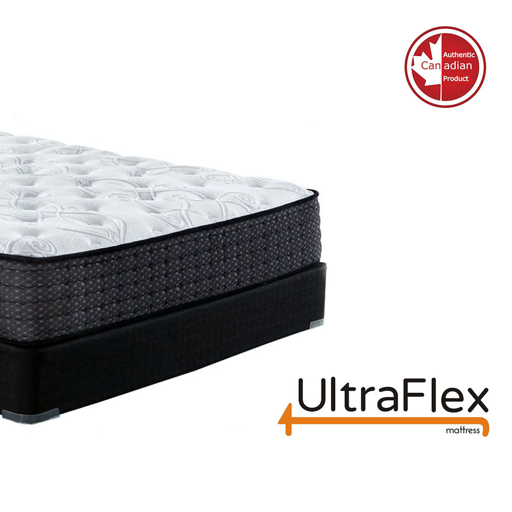 UltraFlex IMPERIAL- Hybrid Orthopedic Heavy Duty Pocket HDCoil Spring, Pressure Relieving for Multi Posture Support, Comfort Foam Encased Mattress (Made in Canada) With Waterproof Mattress Protector - www.Shopthatapp.com