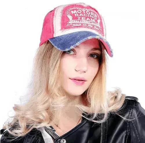 Unisex Eye catching Cotton Hip Hop Grinding Multicolor Hat - www.Shopthatapp.com #