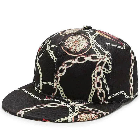 Unisex Ruili Style Trend Print Element Unique Designs Hat - www.Shopthatapp.com #