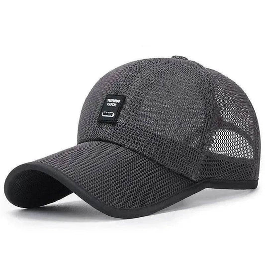 Unisex Sunshade Polyester Net Sunscreen Baseball Style Hat - www.Shopthatapp.com #