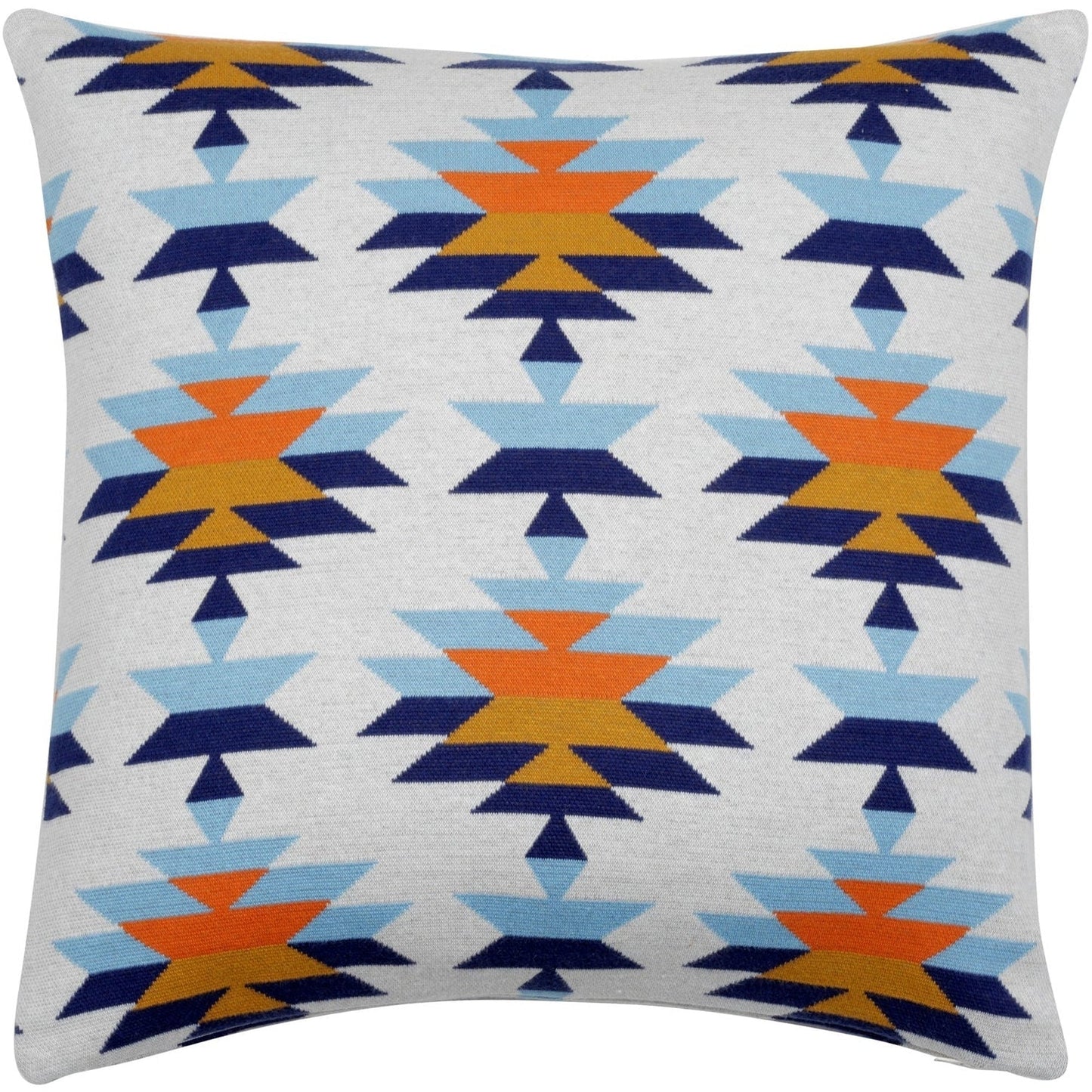Coussin en tricot de coton